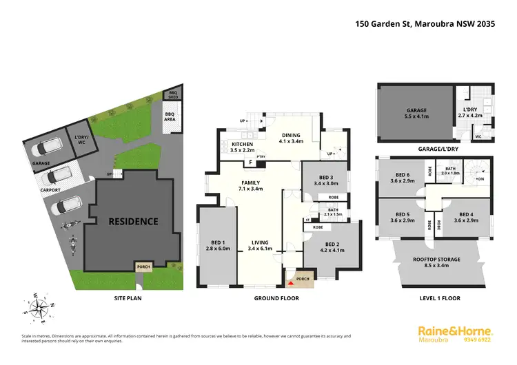 Floorplan of Homely house listing, 150 Garden Street, Maroubra NSW 2035