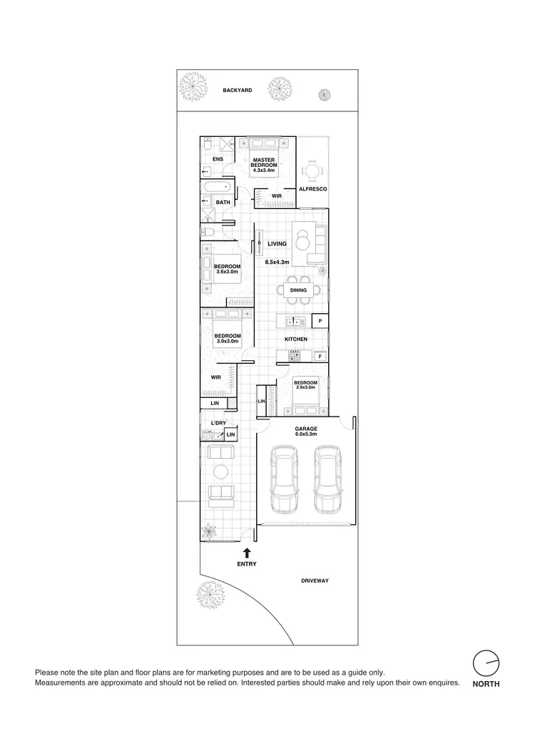 Floorplan of Homely house listing, 434 Chandler Road, Keysborough VIC 3173