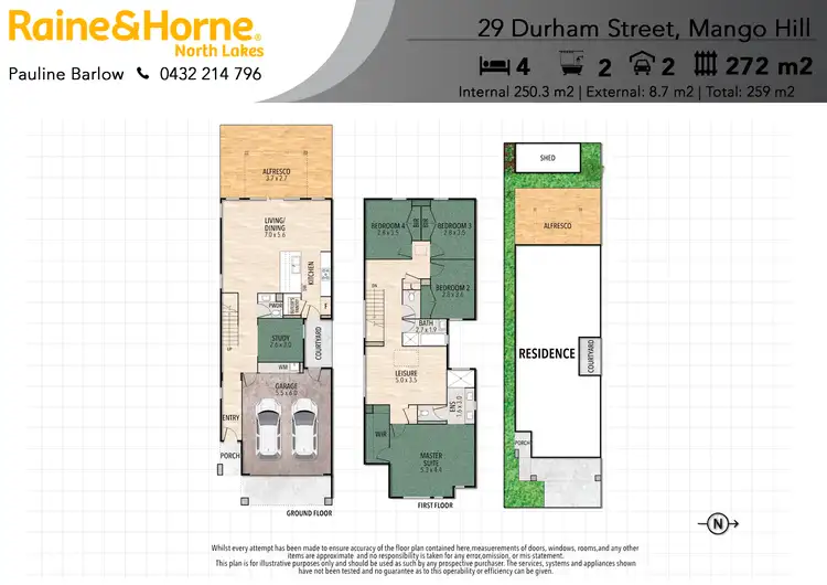 Floorplan of Homely house listing, 29 Durham St, Mango Hill QLD 4509
