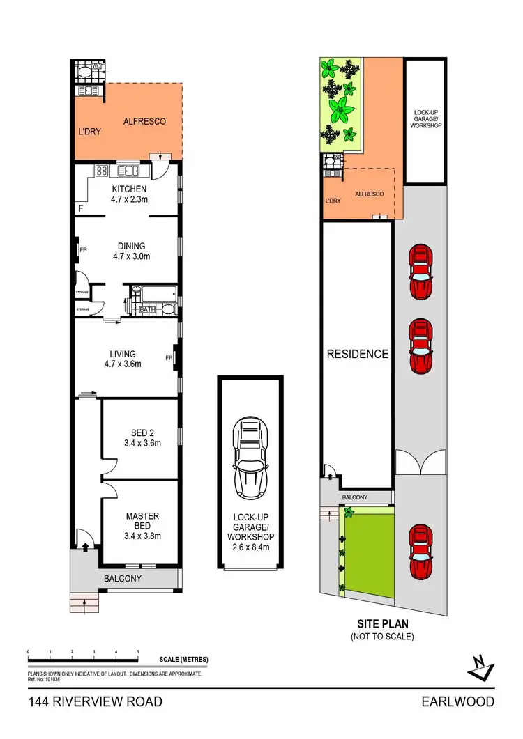 Floorplan of Homely house listing, 144 Riverview Road, Earlwood NSW 2206
