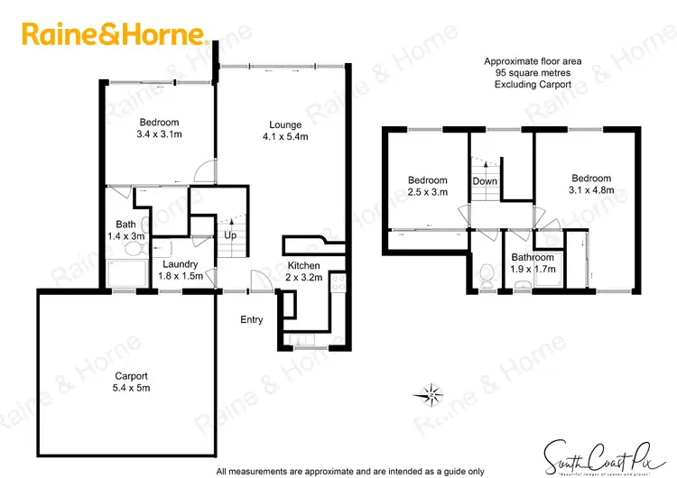 Floorplan of Homely townhouse listing, 3/336 Beach Road, Batehaven NSW 2536