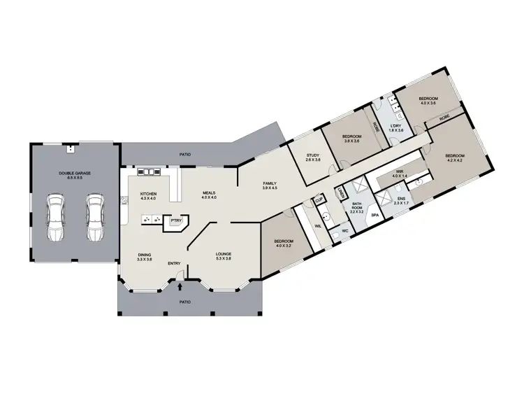 Floorplan of Homely house listing, 6 Bursaria Court, Kin Kora QLD 4680