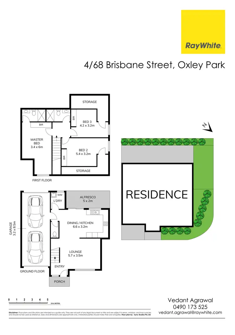 Floorplan of Homely townhouse listing, 4/68-70 Brisbane Street, Oxley Park NSW 2760
