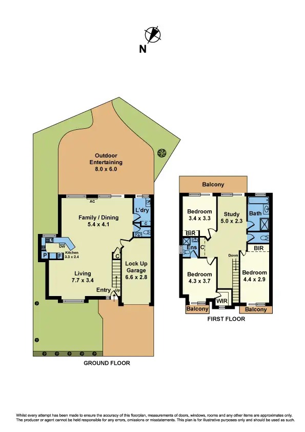 Floorplan of Homely house listing, 2/33 Beaumont Parade, West Footscray VIC 3012