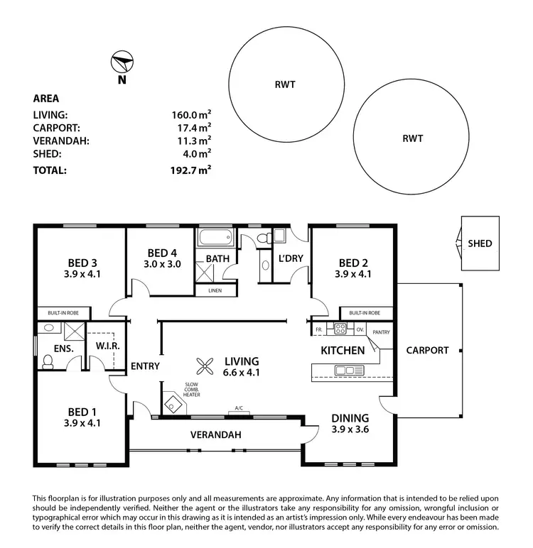 Floorplan of Homely house listing, 27 Luck Street, Macclesfield SA 5153