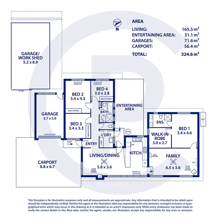 Floorplan of Homely house listing, 24 Albert Road, Mount Barker SA 5251