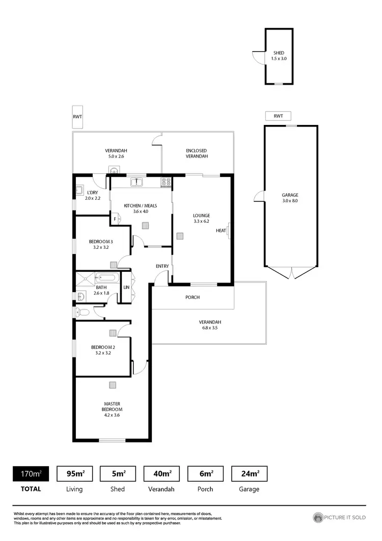 Floorplan of Homely house listing, 27 LONGLEAT ROAD, Elizabeth Vale SA 5112