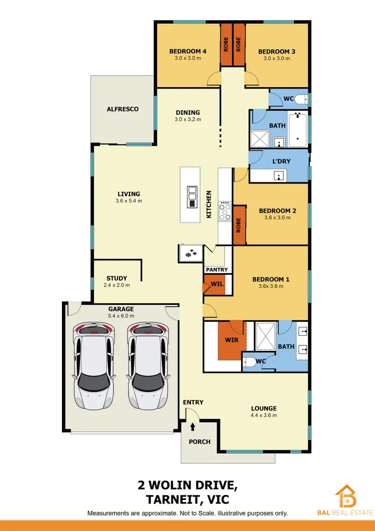 Floorplan of Homely house listing, 2 Wolin Drive, Tarneit VIC 3029