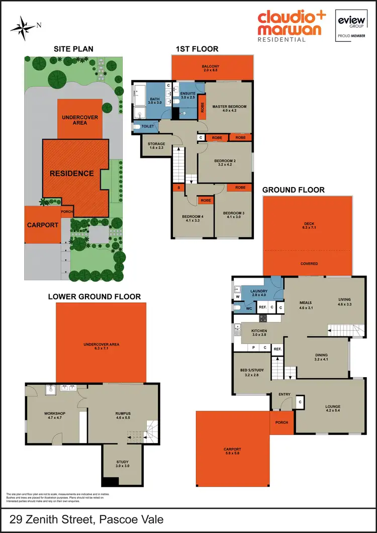 Floorplan of Homely house listing, 29 Zenith Street, Pascoe Vale VIC 3044