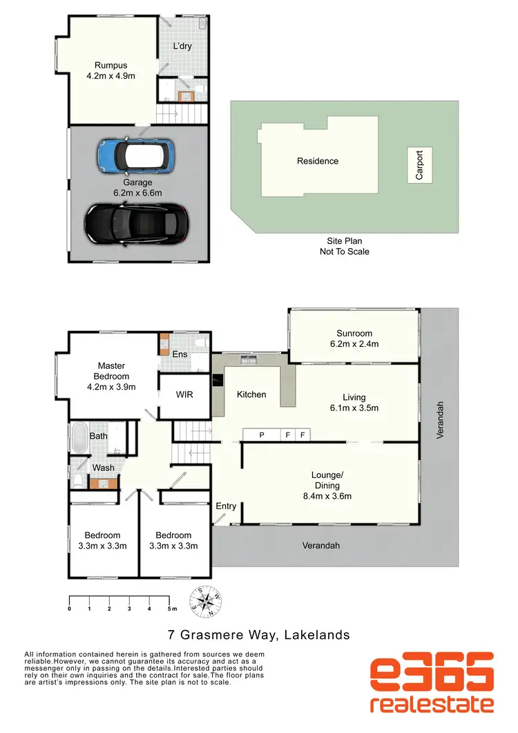 Floorplan of Homely house listing, 7 Grasmere Way, Lakelands NSW 2282