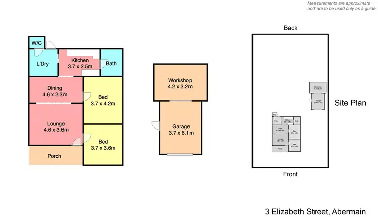 Floorplan of Homely house listing, 3 Elizabeth Street, Abermain NSW 2326