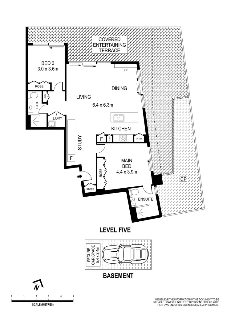 Floorplan of Homely apartment listing, 55D/356 George Street, Waterloo NSW 2017