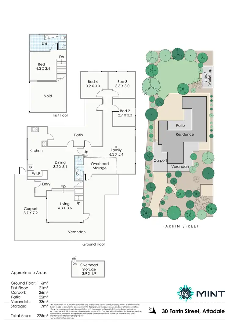 Floorplan of Homely house listing, 30 Farrin Street, Attadale WA 6156
