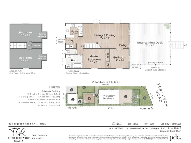 Floorplan of Homely house listing, 89 Ferguson Road, Camp Hill QLD 4152