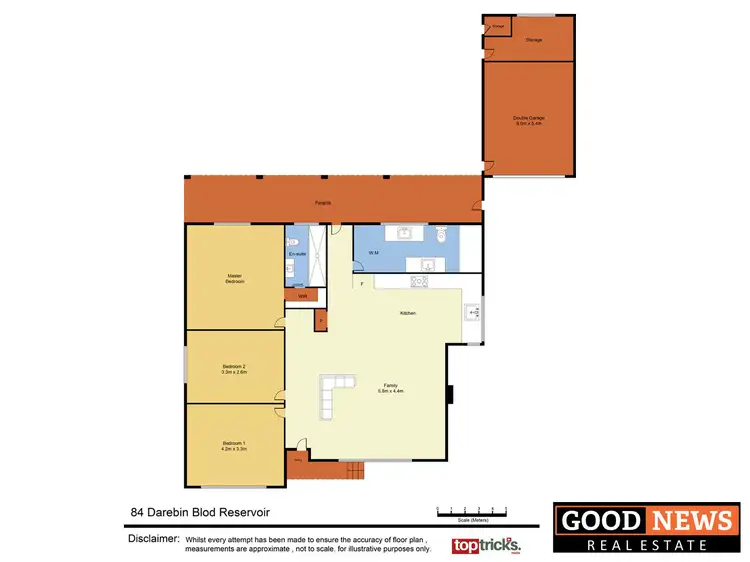 Floorplan of Homely house listing, 84 Darebin Boulevard, Reservoir VIC 3073