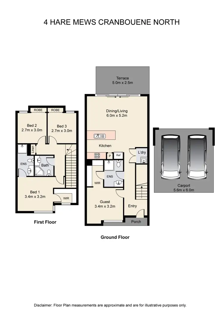 Floorplan of Homely house listing, 10 Hare Mews, Cranbourne East VIC 3977
