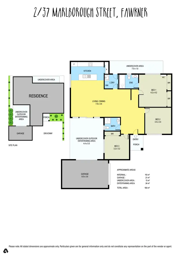 Floorplan of Homely villa listing, 2/37 Marlborough Street, Fawkner VIC 3060