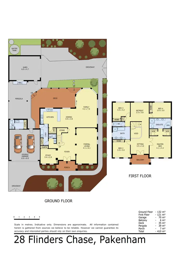 Floorplan of Homely house listing, 28 Flinders Chase, Pakenham VIC 3810