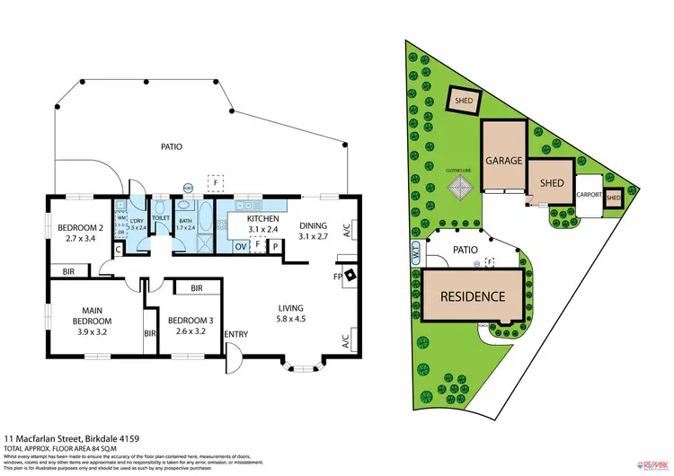 Floorplan of Homely house listing, 11 Macfarlan Street, Birkdale QLD 4159