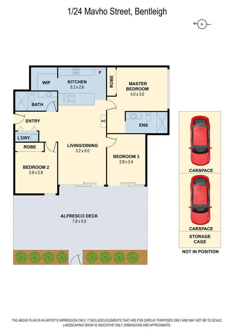 Floorplan of Homely apartment listing, 1/24 Mavho Street, Bentleigh VIC 3204