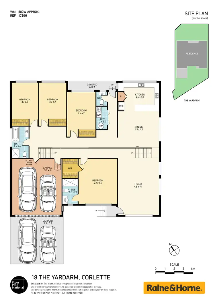 Floorplan of Homely house listing, 18 The Yardarm, Corlette NSW 2315