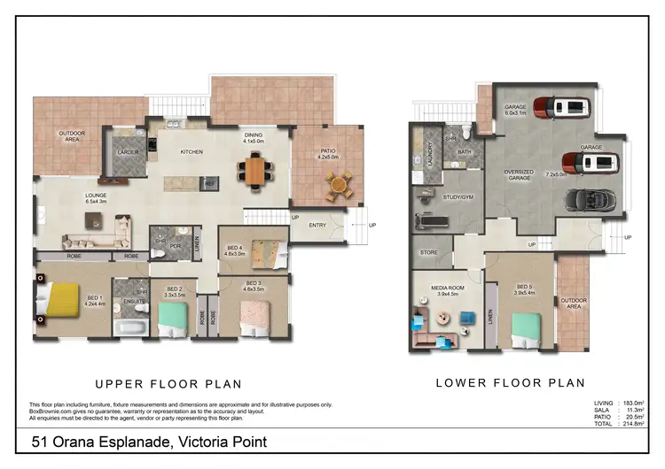 Floorplan of Homely house listing, 51 Orana Esplanade, Victoria Point QLD 4165
