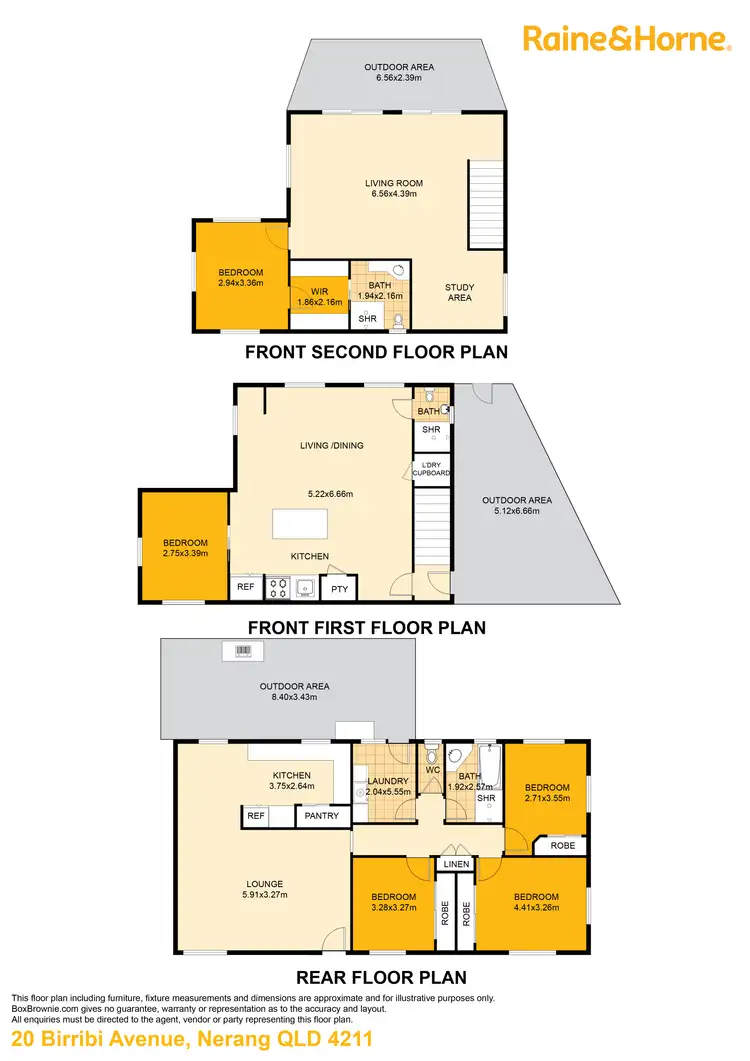 Floorplan of Homely house listing, 20 Birribi Avenue, Nerang QLD 4211