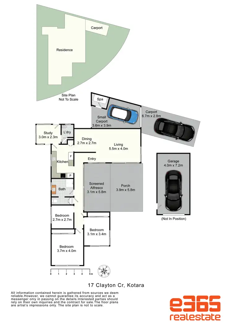 Floorplan of Homely house listing, 17 Clayton Crescent, Kotara NSW 2289