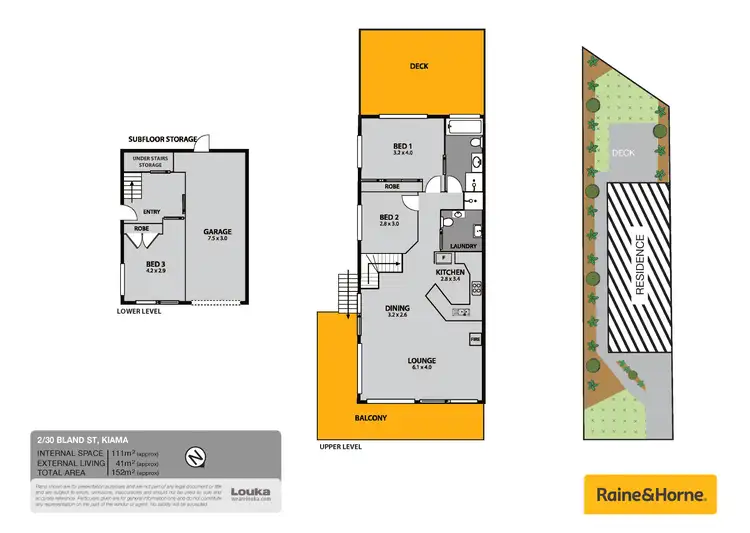 Floorplan of Homely semi-detached listing, 2/30 Bland Street, Kiama NSW 2533