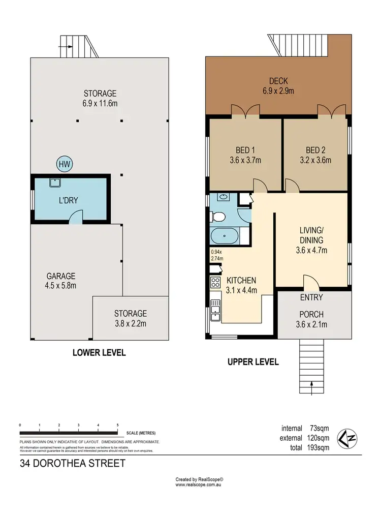 Floorplan of Homely house listing, 34 Dorothea Street, Cannon Hill QLD 4170
