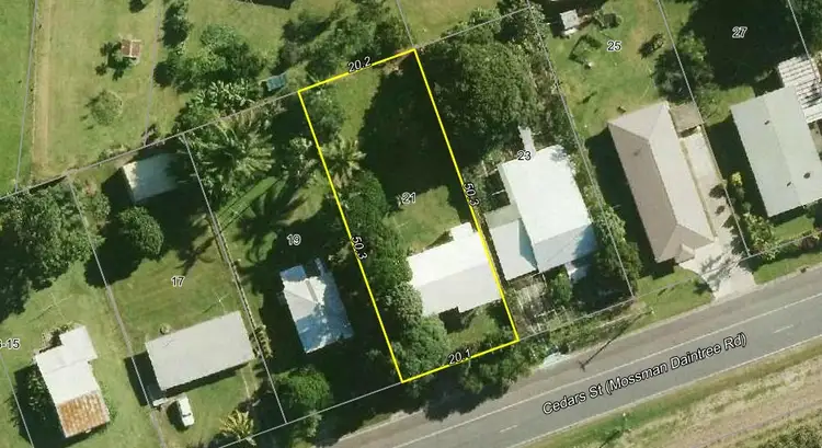 Floorplan of Homely house listing, 21 Cedars Street, Mossman QLD 4873