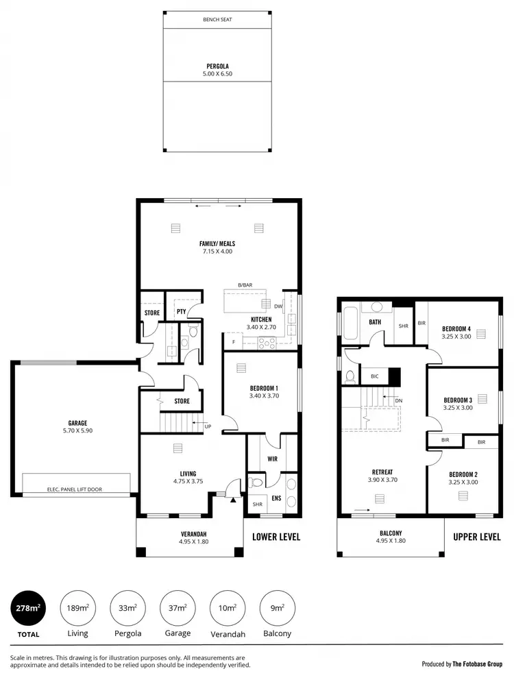 Floorplan of Homely house listing, 22 Bollard Avenue, Seaford Meadows SA 5169
