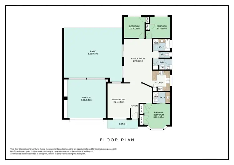 Floorplan of Homely house listing, 25 Diamond Court, Narre Warren North VIC 3804