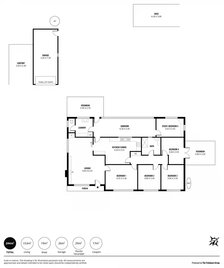 Floorplan of Homely rural property listing, 394 Pages Flat Road, Pages Flat SA 5172