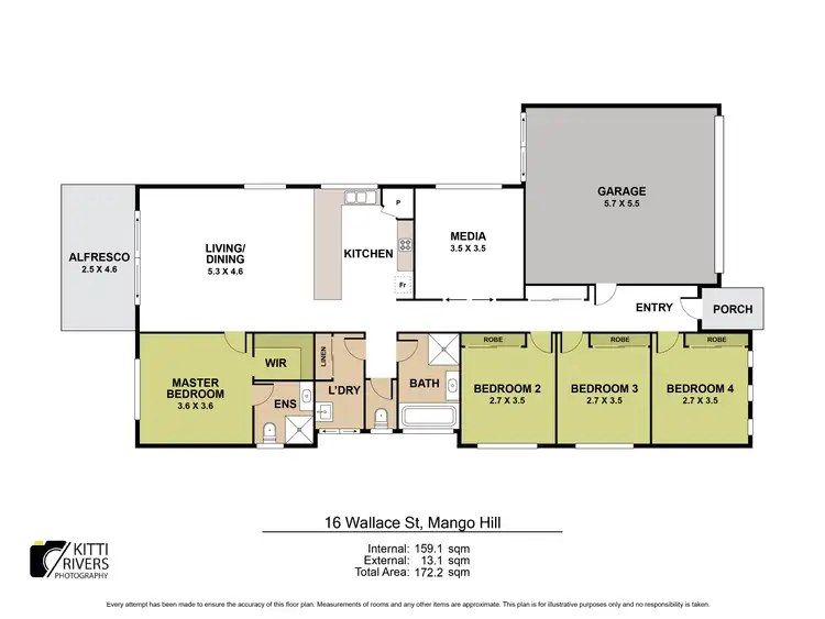 Floorplan of Homely house listing, 16 Wallace Street, Mango Hill QLD 4509