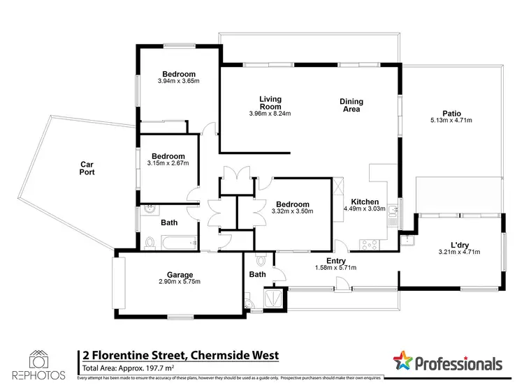 Floorplan of Homely house listing, 2 Florentine Street, Chermside West QLD 4032