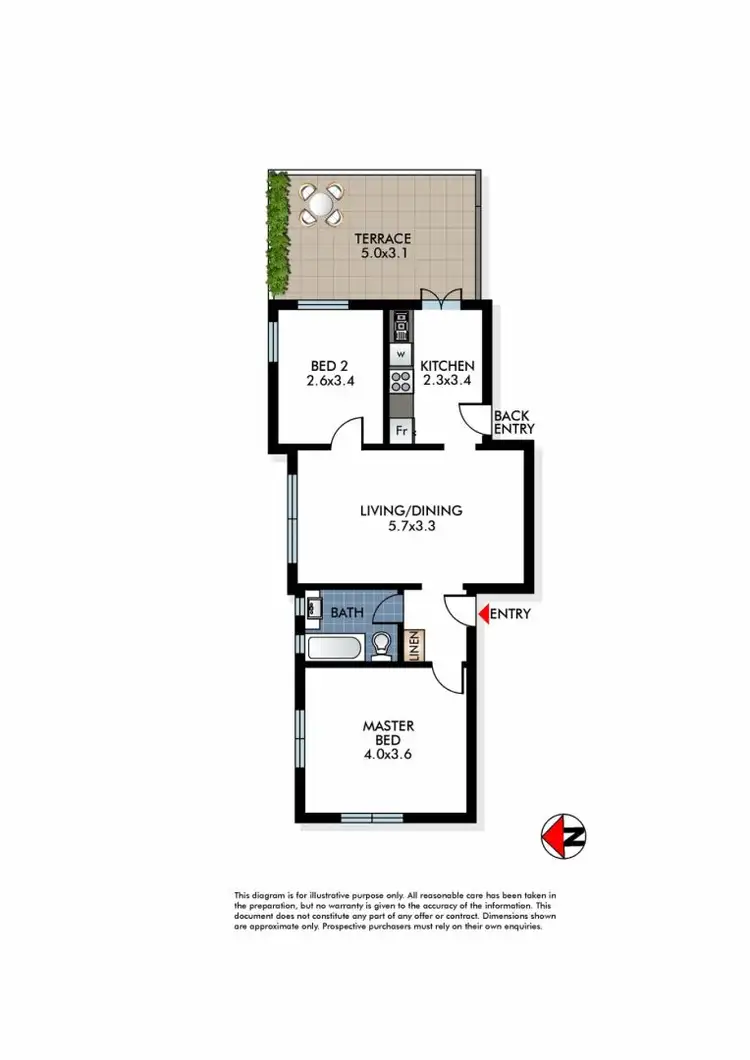 Floorplan of Homely apartment listing, 7/82 Drumalbyn Road, Bellevue Hill NSW 2023