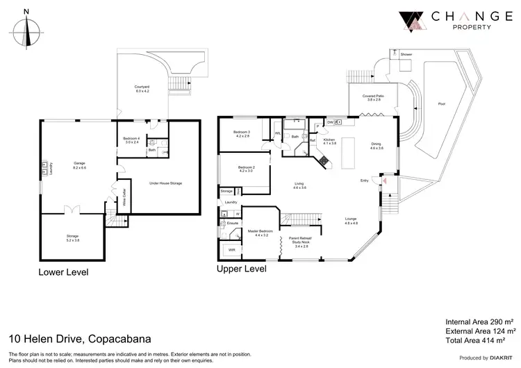 Floorplan of Homely house listing, 10 Helen Drive, Copacabana NSW 2251