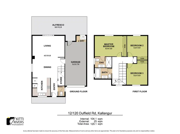 Floorplan of Homely townhouse listing, 12/120 Duffield Road, Kallangur QLD 4503