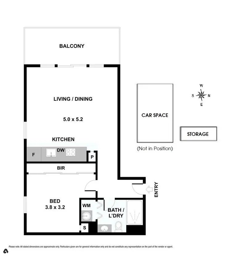 Floorplan of Homely apartment listing, 106/41 Walpole Street, Kew VIC 3101