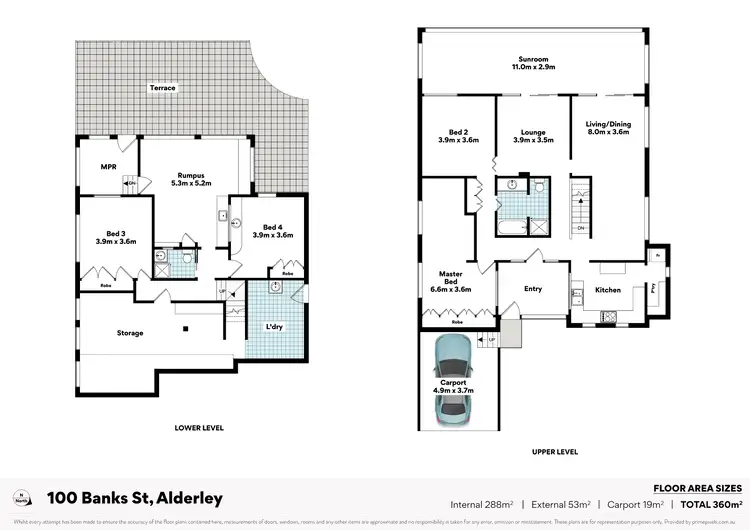 Floorplan of Homely house listing, 100 Banks Street, Alderley QLD 4051