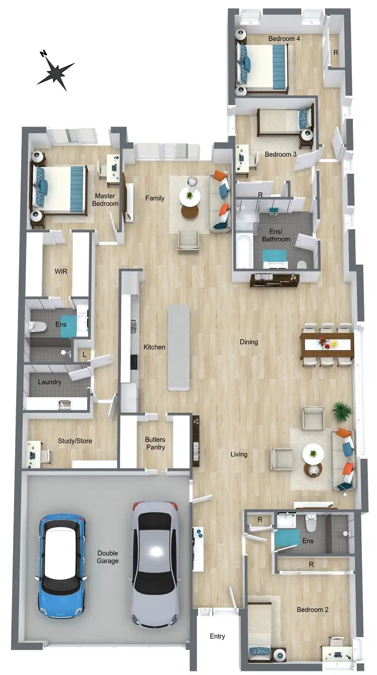 Floorplan of Homely townhouse listing, 9/32 Sunnyman Street, Taylor ACT 2913