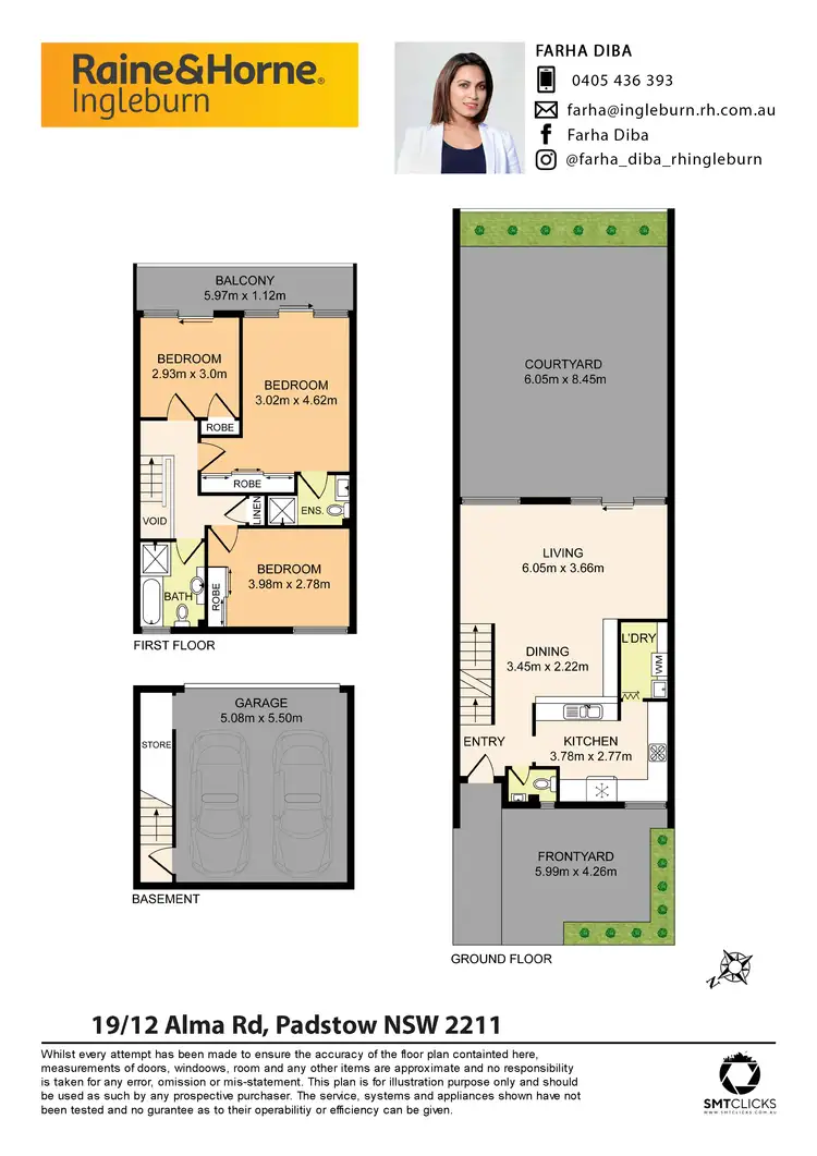 Floorplan of Homely house listing, 19/12 Alma Road, Padstow NSW 2211