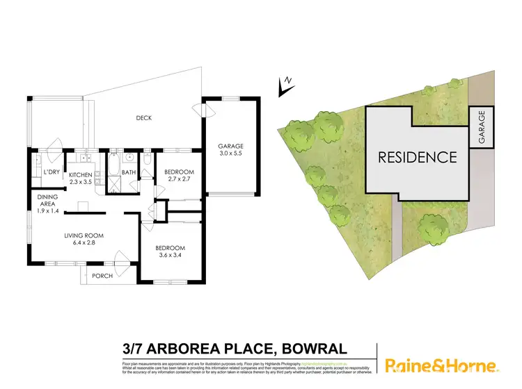 Floorplan of Homely house listing, 3/7 Arborea Place, Bowral NSW 2576
