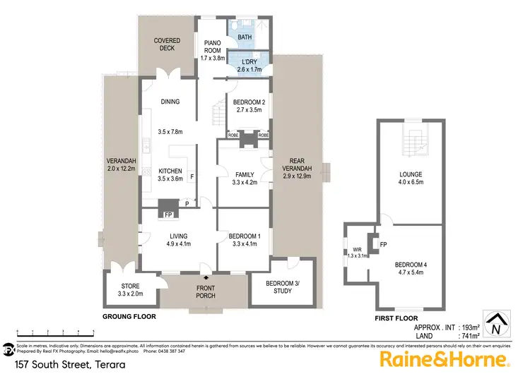 Floorplan of Homely house listing, 157 South Street, Terara NSW 2540