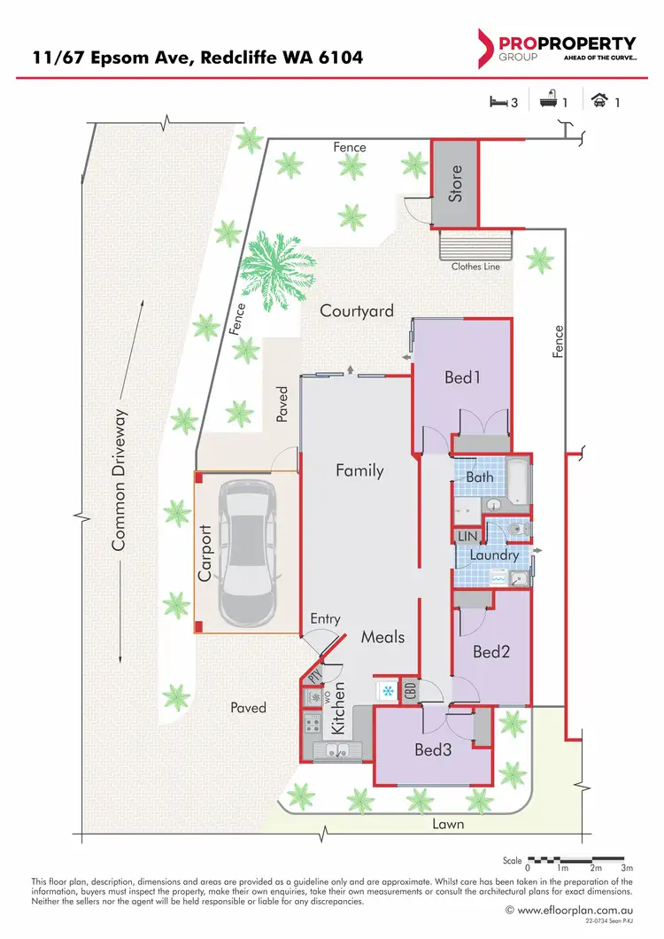 Floorplan of Homely villa listing, 11/67 Epsom Avenue, Redcliffe WA 6104