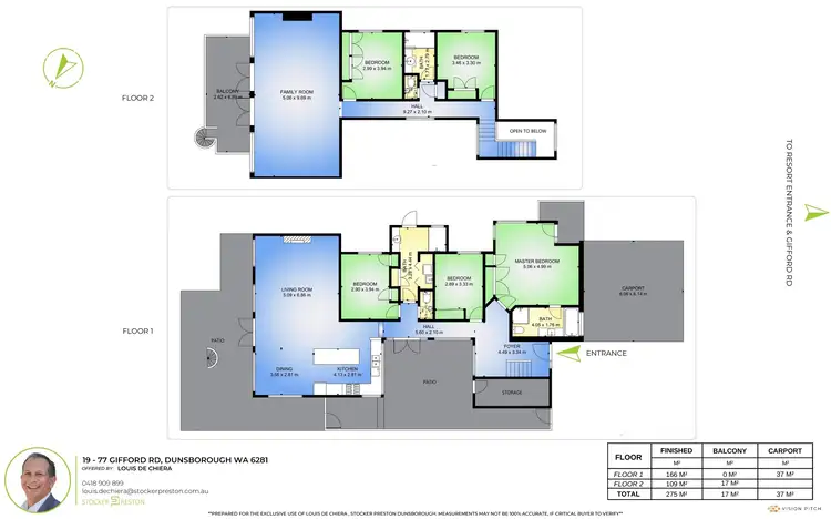 Floorplan of Homely house listing, 19/77 Gifford Road, Dunsborough WA 6281
