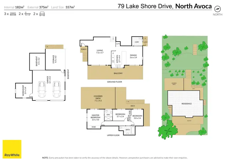 Floorplan of Homely house listing, 79 Lake Shore Drive, North Avoca NSW 2260