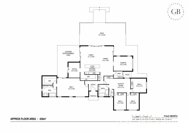 Floorplan of Homely house listing, Address available on request