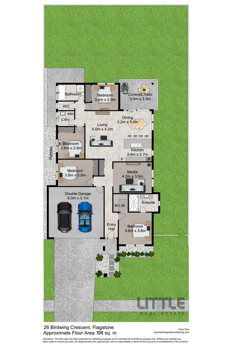 Floorplan of Homely house listing, 26 Birdwing Cresent, Flagstone QLD 4280